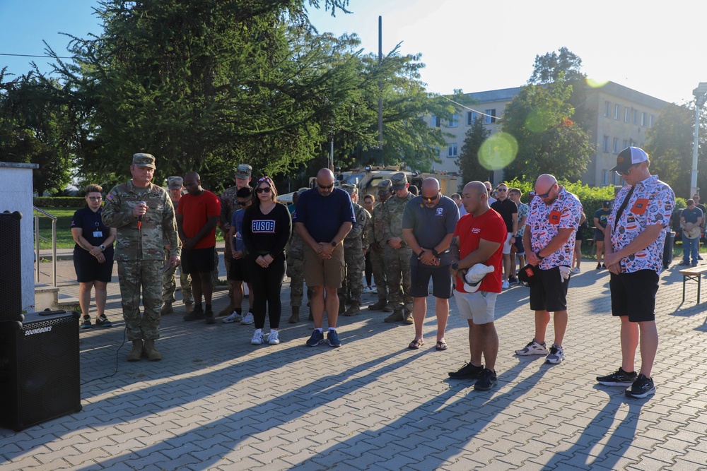 Powidz Military Community Honors Patriot Day
