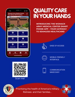 Introducing the Womack Army Medical Center App