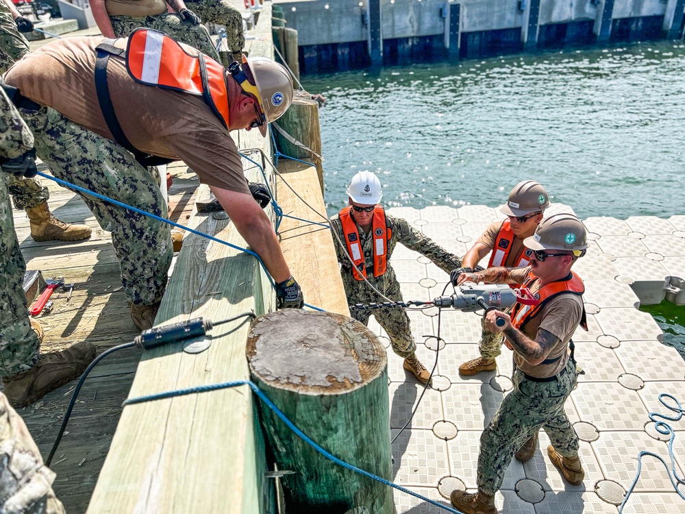 NMCB 11 Waterfront Construction