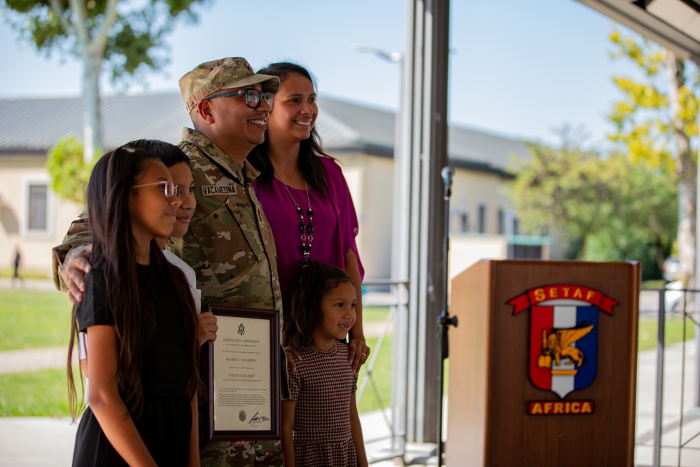 Intelligence and Sustainment Company change of responsibility ceremony