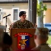 Intelligence and Sustainment Company change of responsibility ceremony