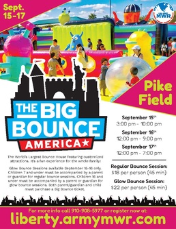 Fort Liberty is bouncing into a weekend of fun