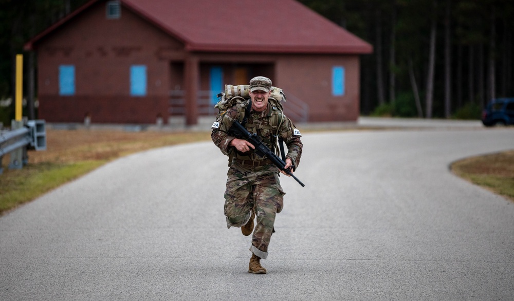 Soldiers Compete in Ruck March