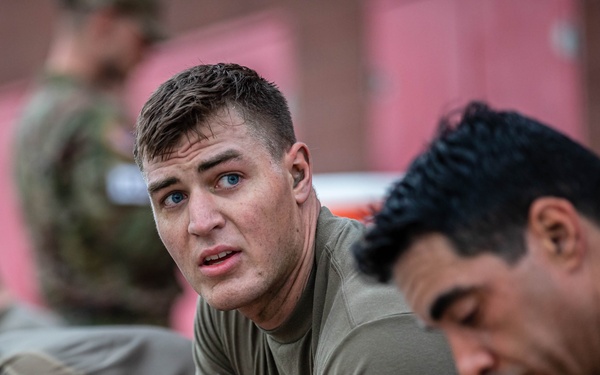 Soldiers Compete in Ruck March