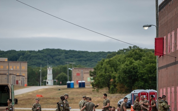 Soldiers Compete in Ruck March