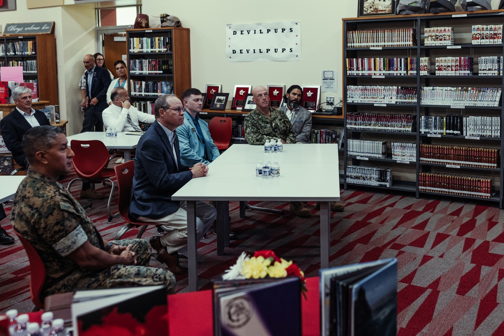 Congressman Greg Murphy tours MCB Camp Lejeune