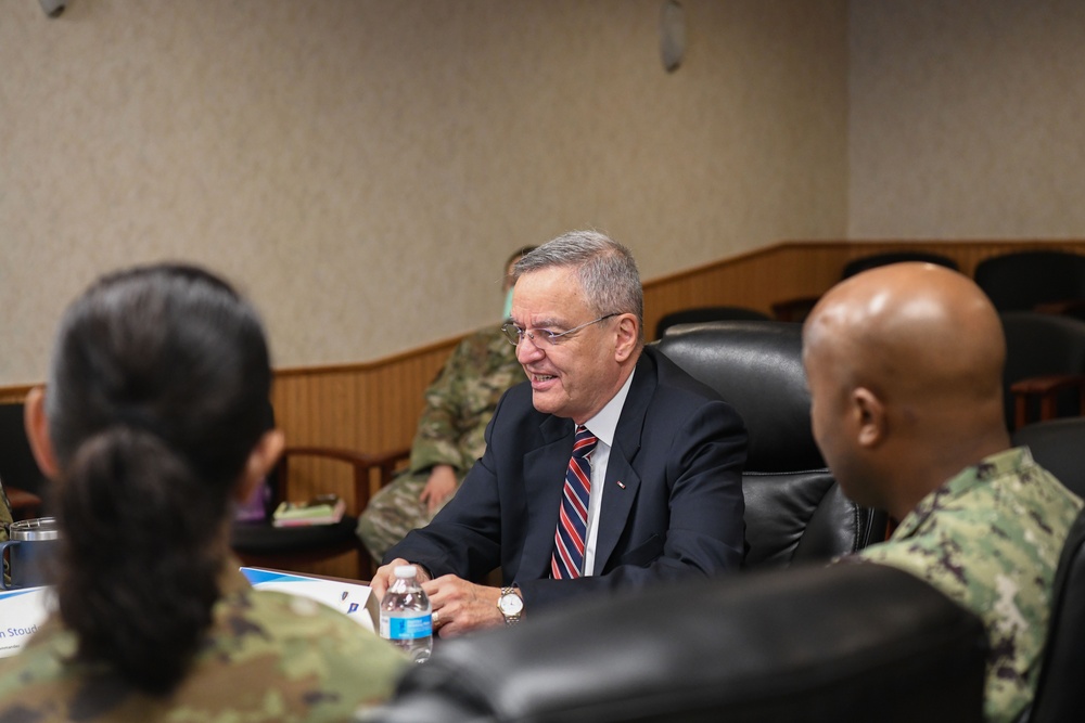 Assistant Secretary of Defense for Health Affairs visits Grand Forks AFB