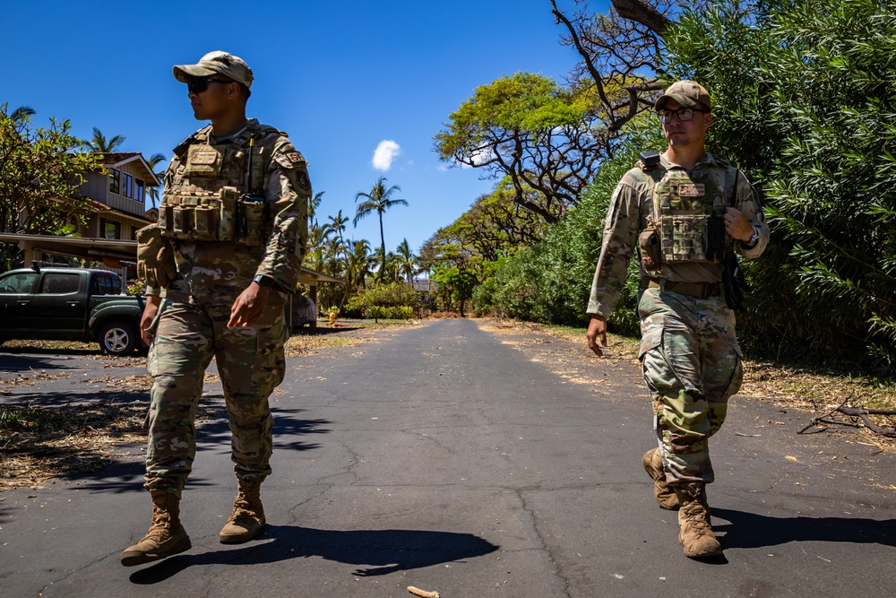 DVIDS - Images - JTF-50 Continues to Helps Keep Lahaina Secure After ...