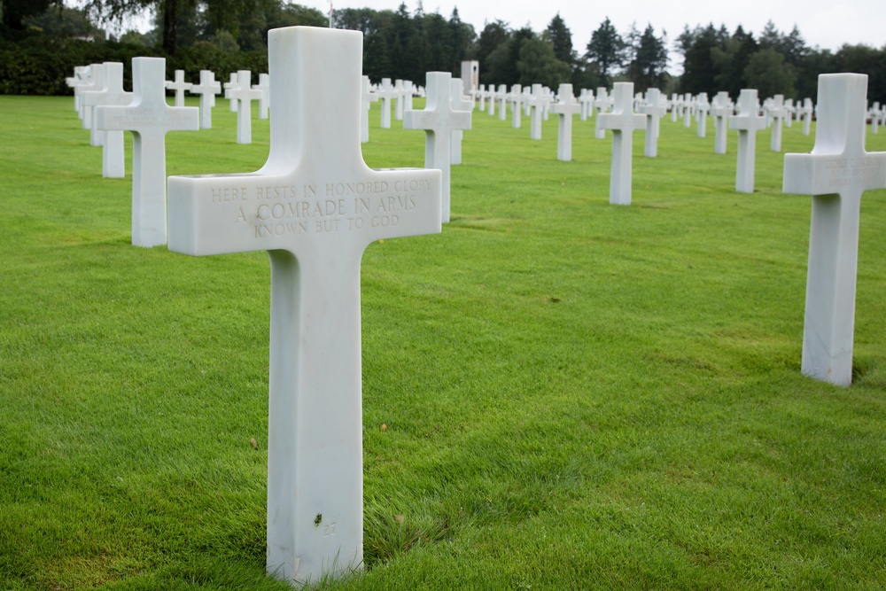 Army Reserve Unit Tours Luxembourg American Cemetery