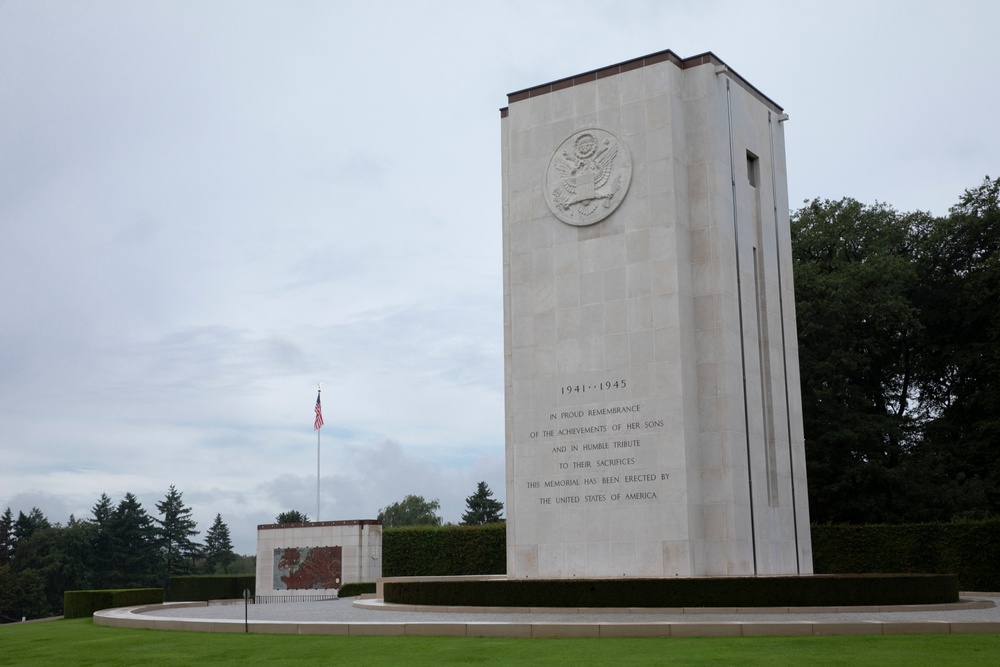 Army Reserve Unit Tours Luxembourg American Cemetery