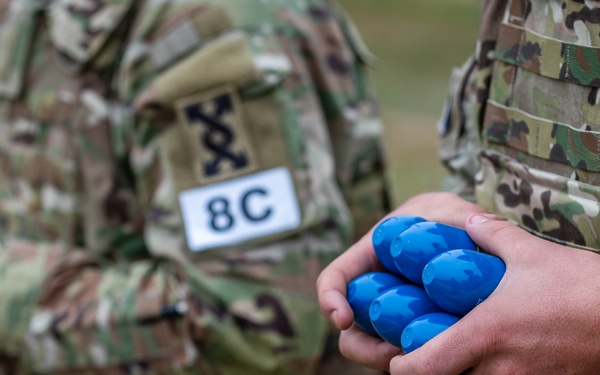 Soldiers Compete Grenade Launchers
