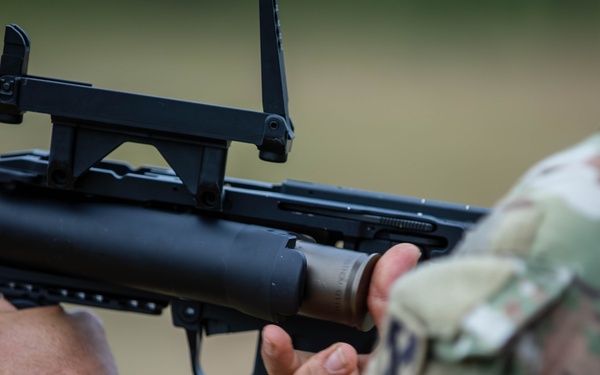 Soldiers Compete Grenade Launchers