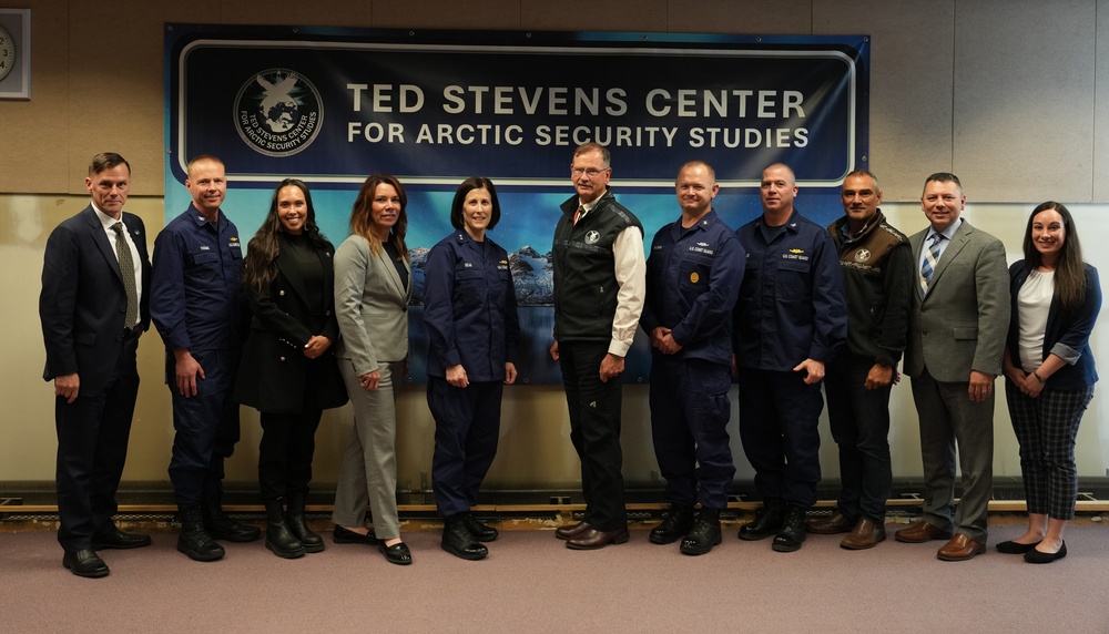 Ted Stevens Center welcomes Seventeenth Coast Guard District leadership