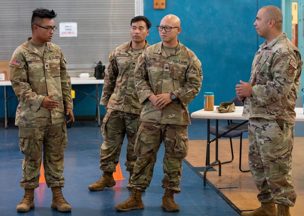 Hawaii Air National Guard Security Forces Conducts Communication Training for Joint Task Force 50