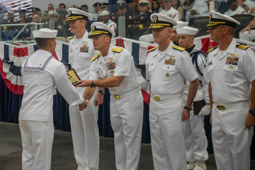 Recruit Training Command Pass-in-Review Award Winners