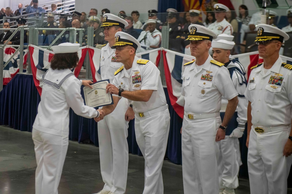 Recruit Training Command Pass-in-Review Award Winners