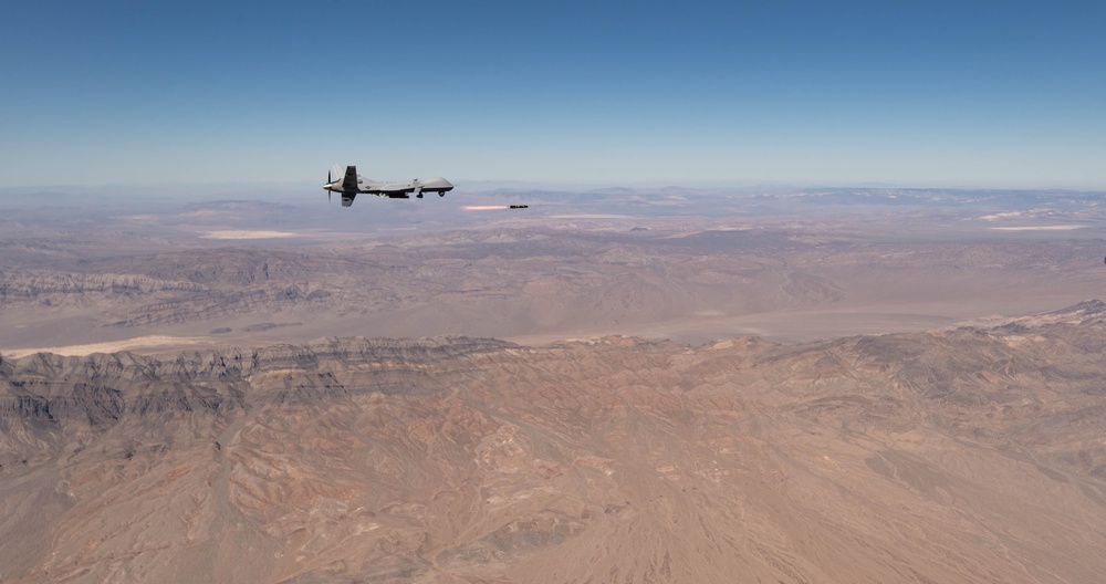 MQ-9 Hellfire Launch in Action