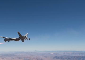 MQ-9 Hellfire Launch in Action