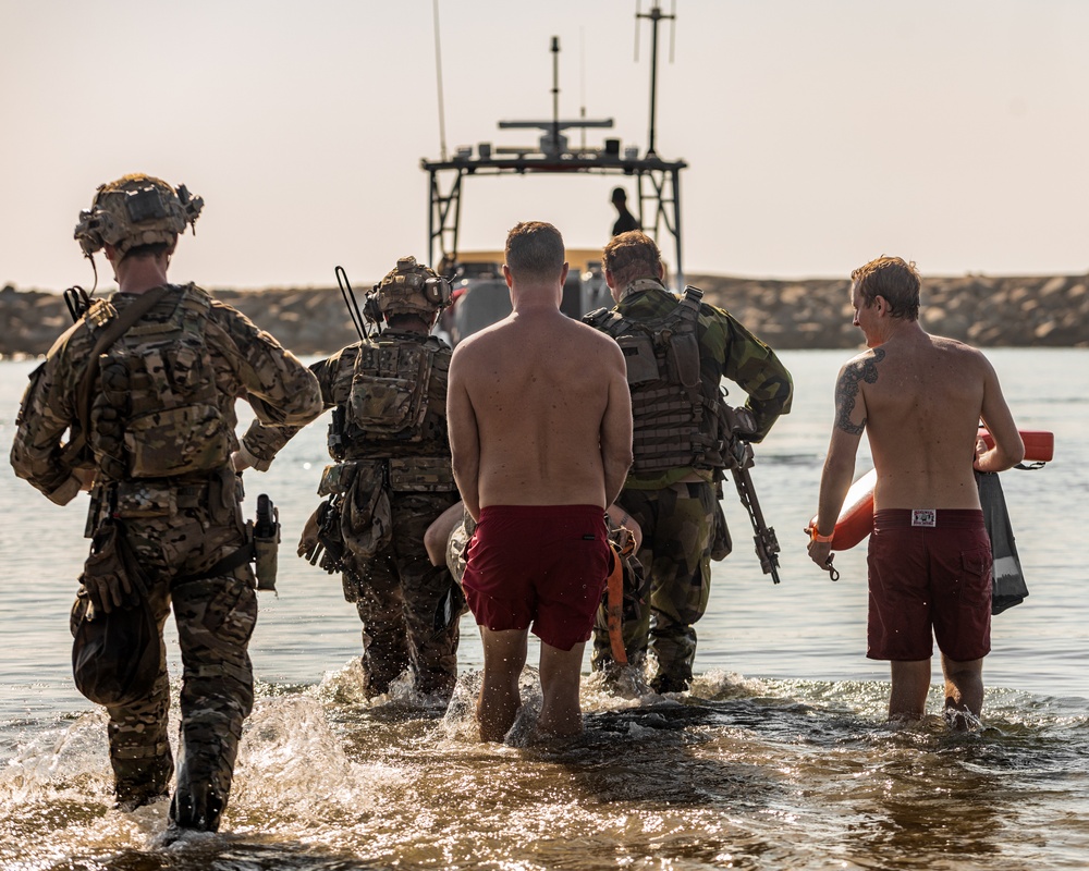 10th SFG(A) Annual Dive Requalification with Swedish Combat Divers