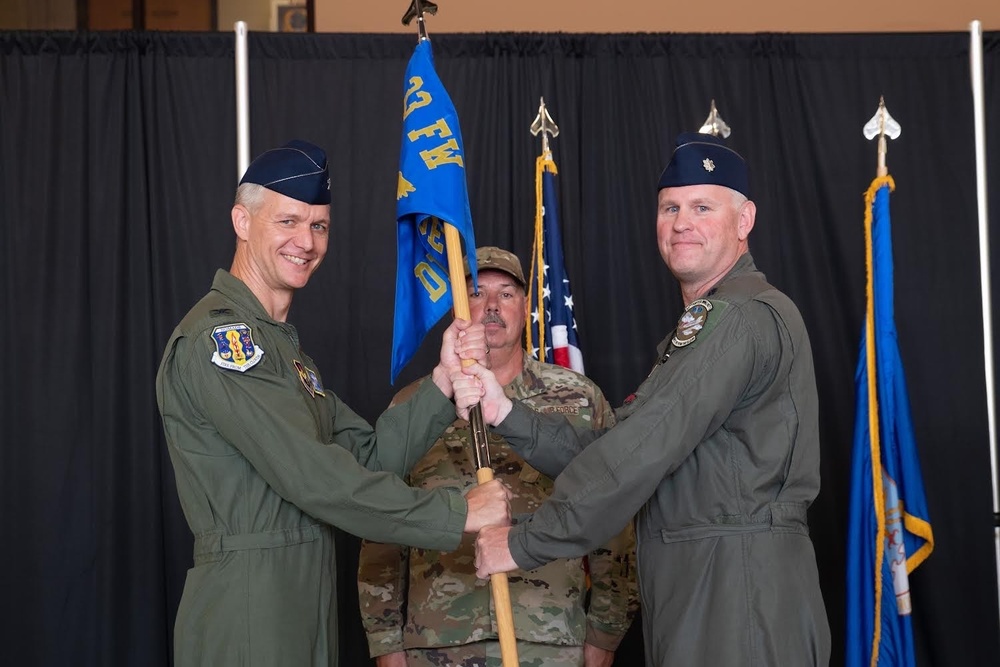 Lt. Col. Jonathan Hassell assumes command of the 33rd Fighter Wing Detachment One