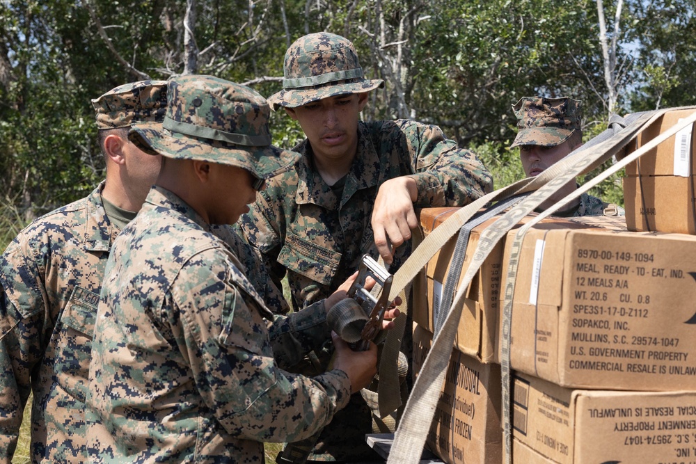 II Marine Expeditionary Force operates in a Joint Task Environment for a Large-Scale Exercise 2023.