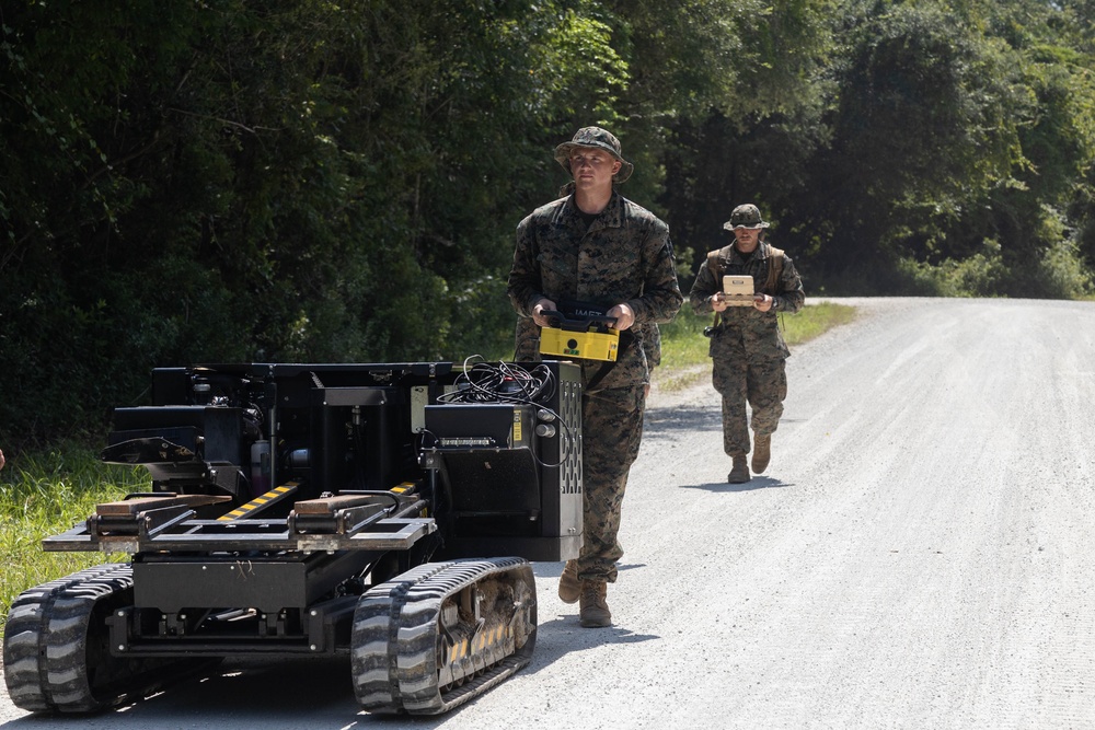 II Marine Expeditionary Force operates in a Joint Task Environment for a Large-Scale Exercise 2023.