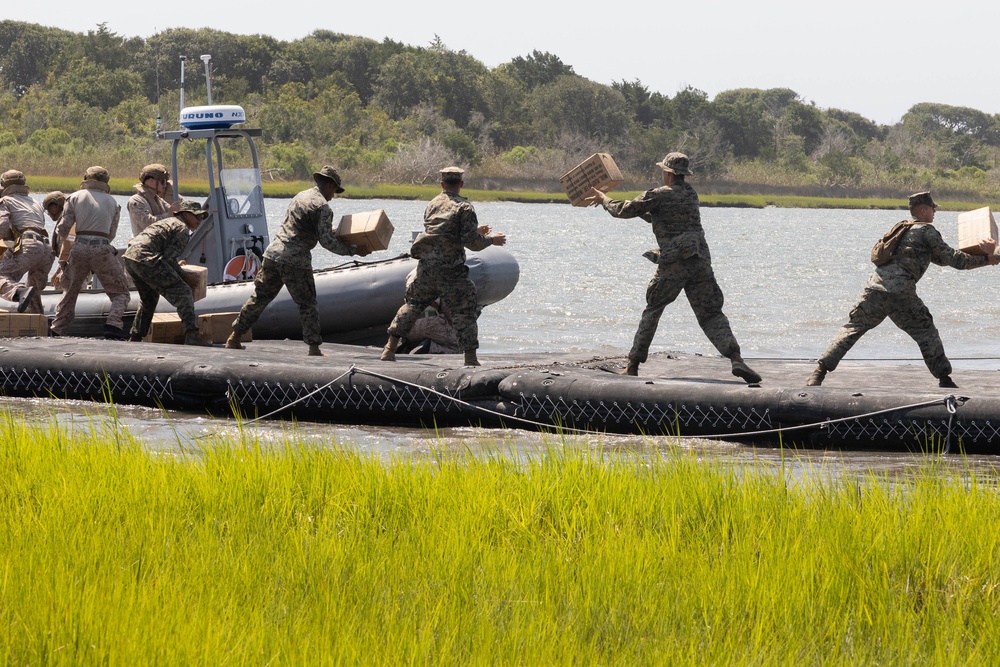 II Marine Expeditionary Force operates in a Joint Task Environment for a Large-Scale Exercise 2023.