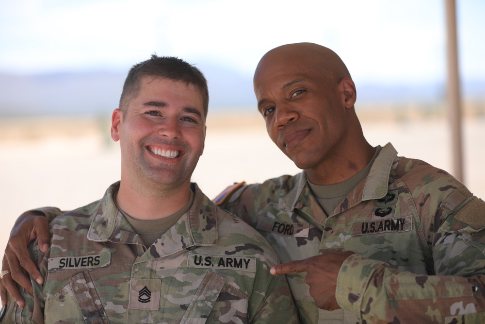 204th Military Intelligence Battalion conducts weapons qualification at the McGregor Range Complex