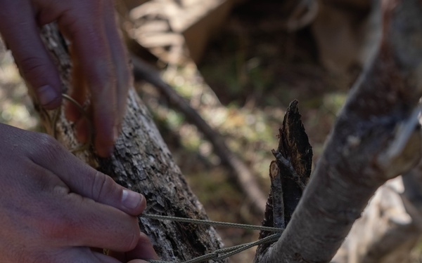 1st Bn., 4th Marines conducts live-fire range, builds survival shelters with Chilean naval infantry