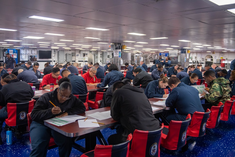 Boxer Sailors Put Their Knowledge to the Test