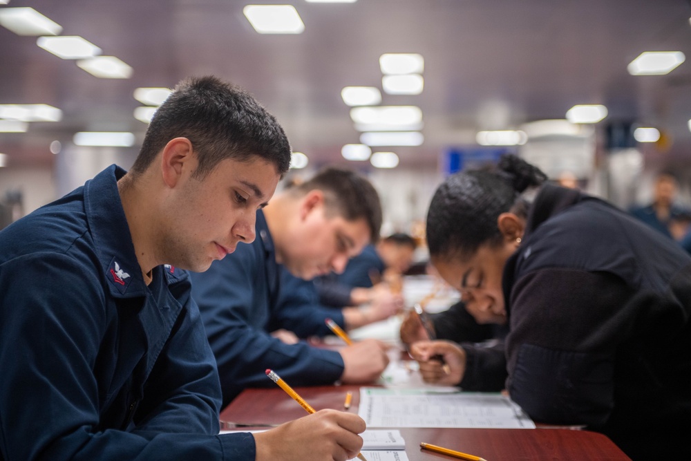 Boxer Sailors Put Their Knowledge to the Test