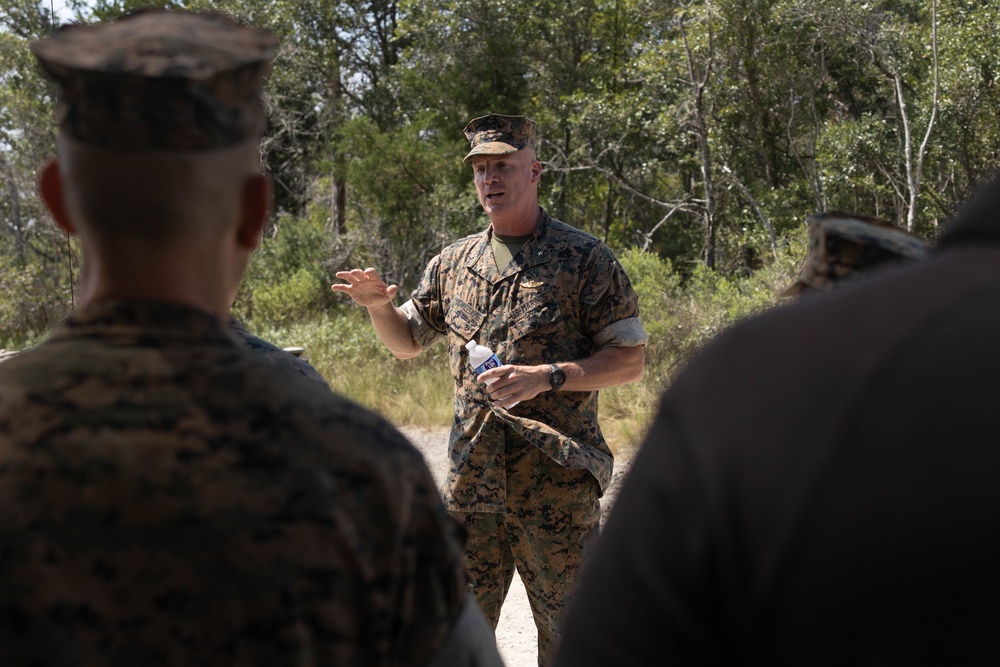 II Marine Expeditionary Force operates in a Joint Task Environment for a Large-Scale Exercise 2023.