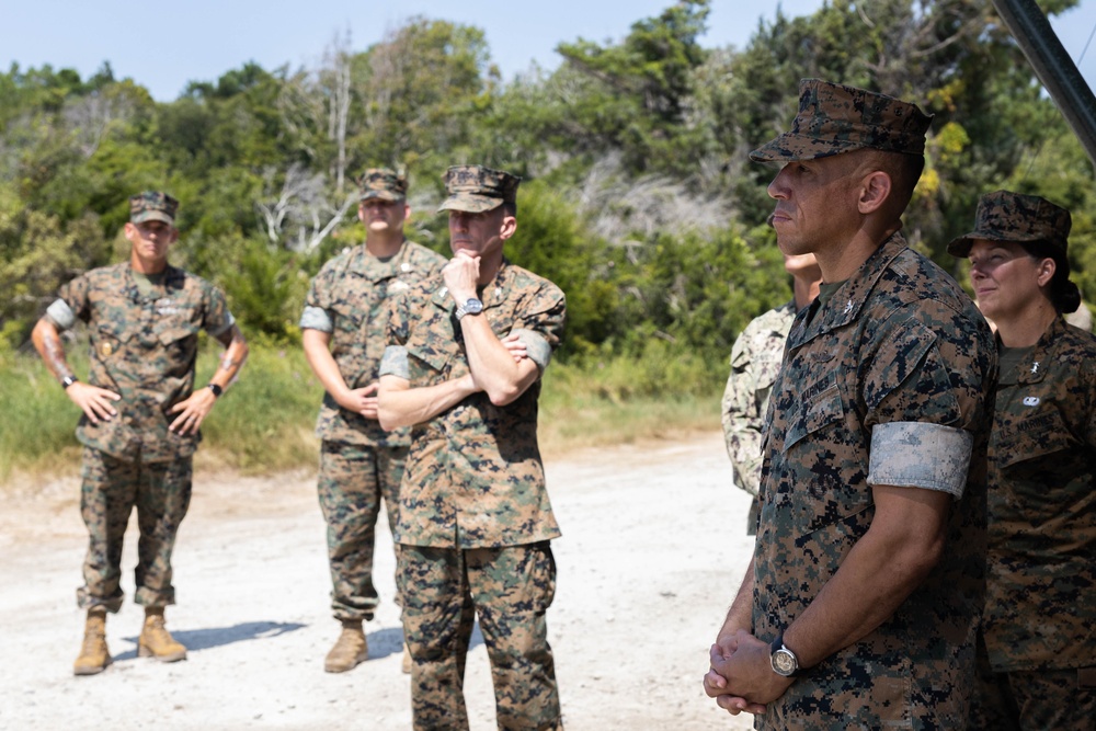 II Marine Expeditionary Force operates in a Joint Task Environment for a Large-Scale Exercise 2023.