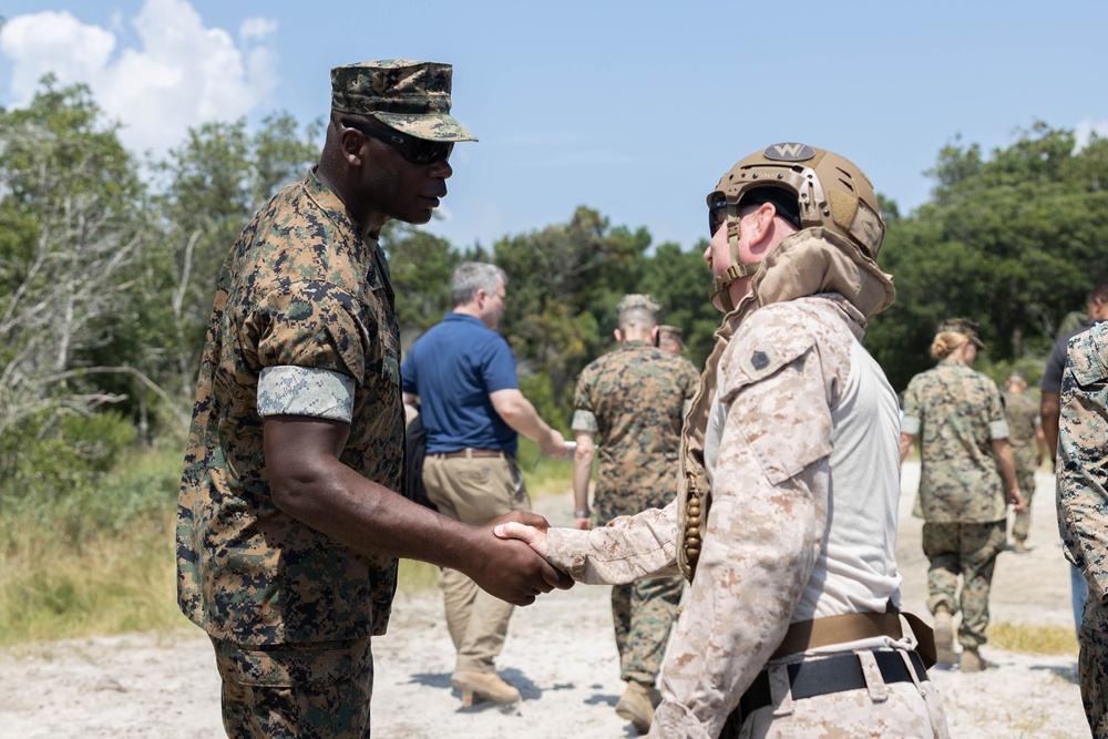 II Marine Expeditionary Force operates in a Joint Task Environment for a Large-Scale Exercise 2023.