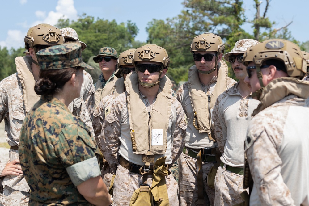 II Marine Expeditionary Force operates in a Joint Task Environment for a Large-Scale Exercise 2023.