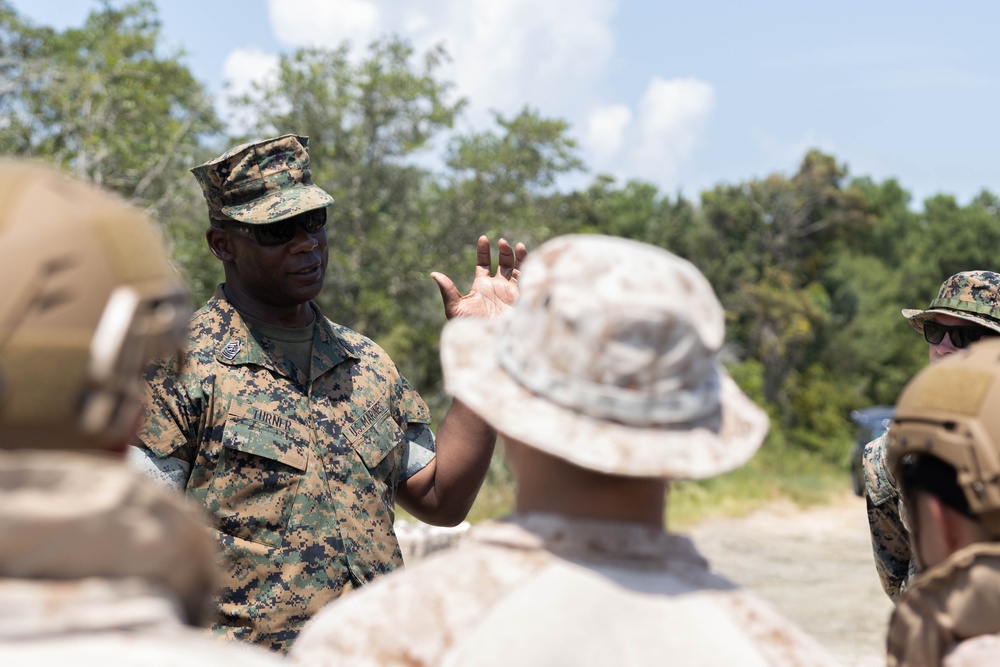 II Marine Expeditionary Force operates in a Joint Task Environment for a Large-Scale Exercise 2023.