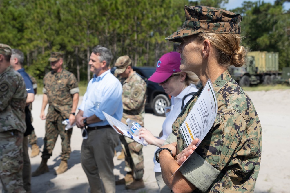 II Marine Expeditionary Force operates in a Joint Task Environment for a Large-Scale Exercise 2023.