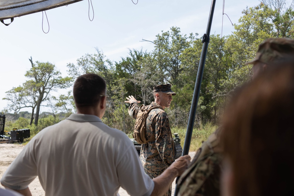 II Marine Expeditionary Force operates in a Joint Task Environment for a Large-Scale Exercise 2023.