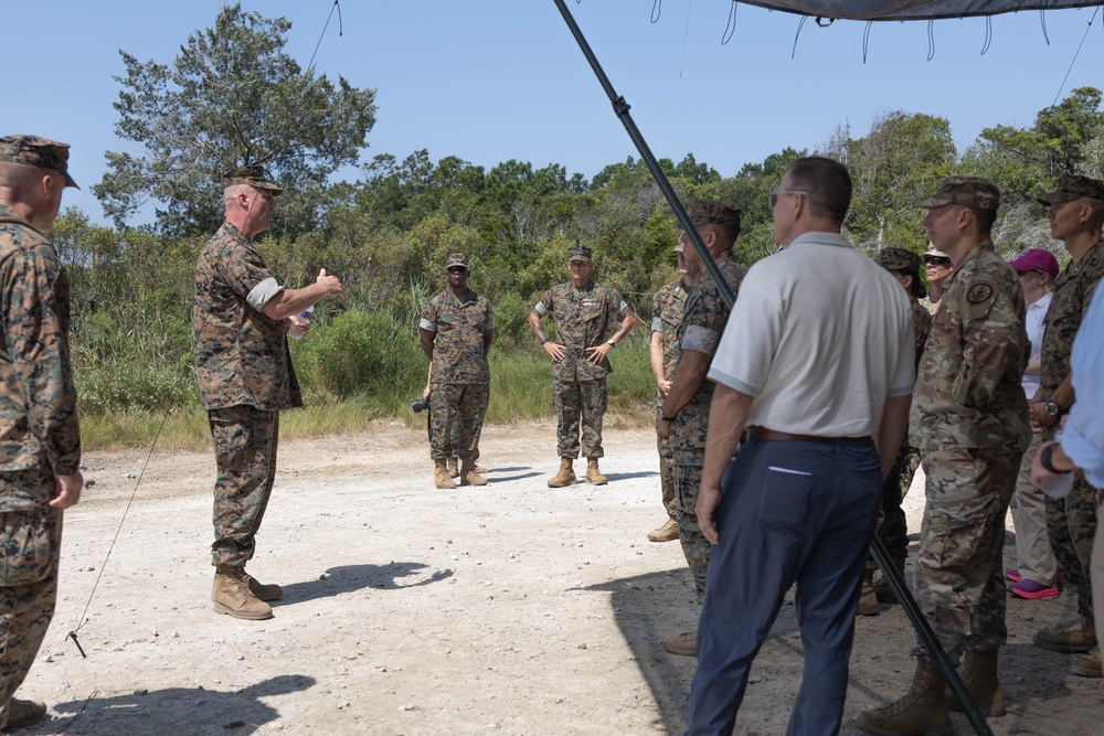 II Marine Expeditionary Force operates in a Joint Task Environment for a Large-Scale Exercise 2023.