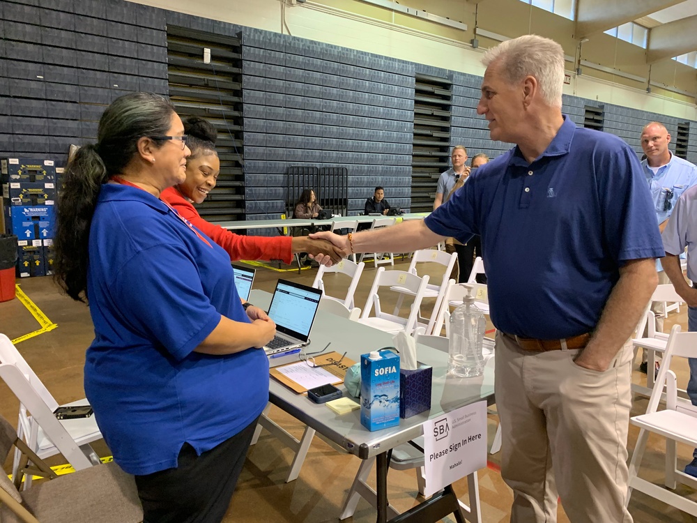 CODEL briefing in Lahaina