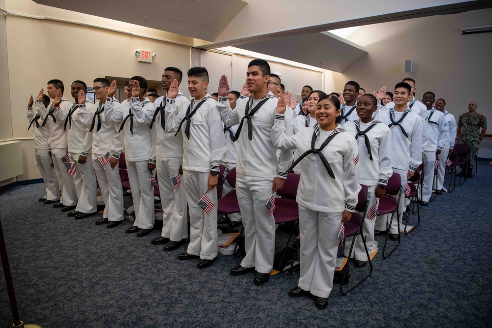 Recruit Training Command Naturalization Ceremony