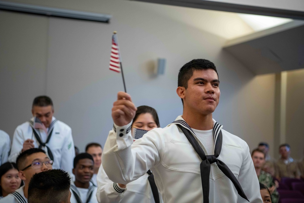 Recruit Training Command Naturalization Ceremony