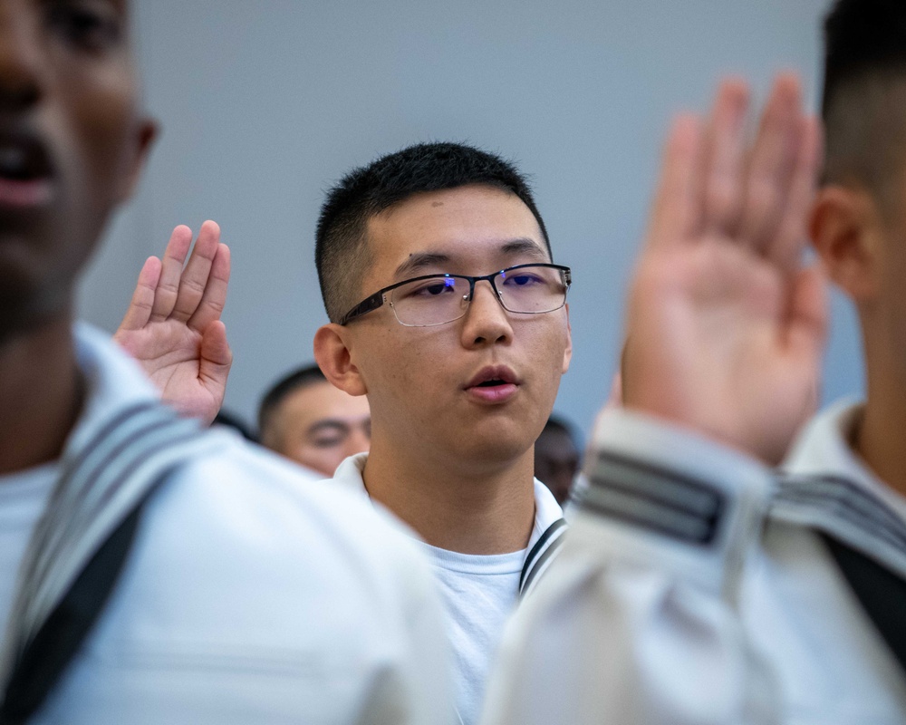 Recruit Training Command Naturalization Ceremony