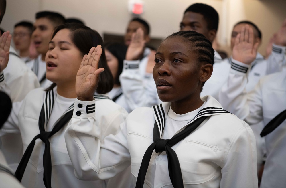 Recruit Training Command Naturalization Ceremony