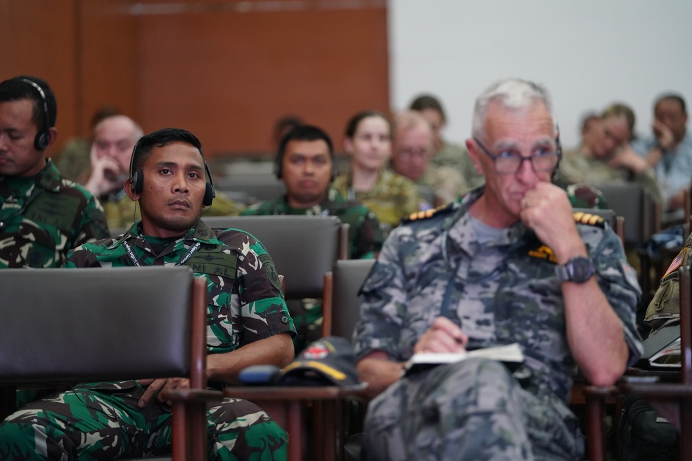 Super Garuda Shield Operational Planning Staff Exercise Present the Course of Action (COA) development