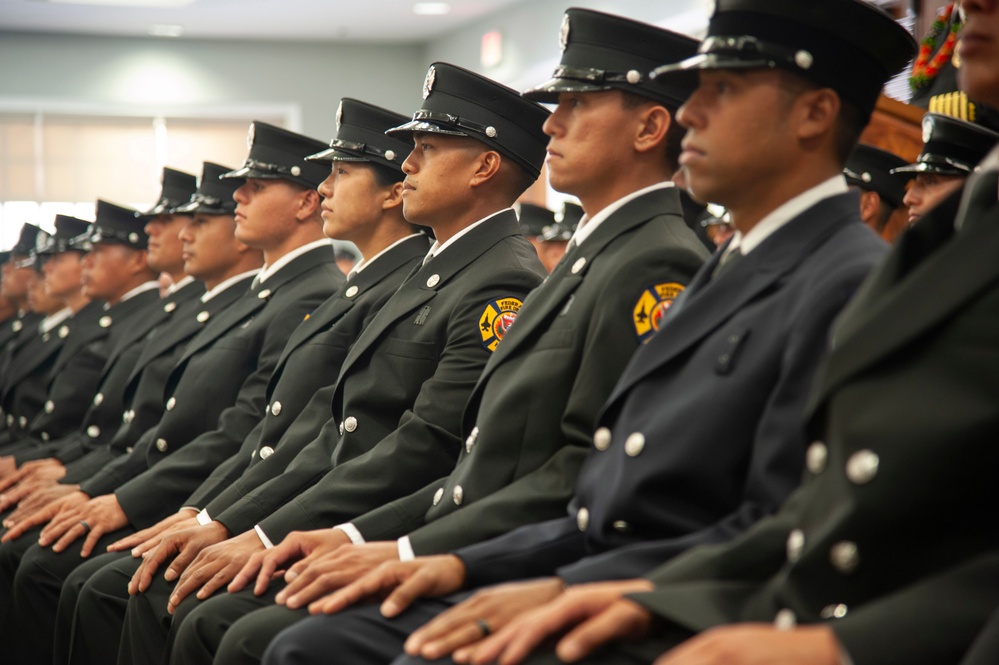 Hawaii Federal Fire Department hosts Recruit Graduation Ceremony