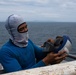 Sailor Inspects Cranial