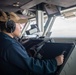 U.S. Navy Sailor Stands Lookout Watch