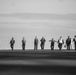 U.S. Navy Sailors Conduct A Foreign Object Debris Walk down