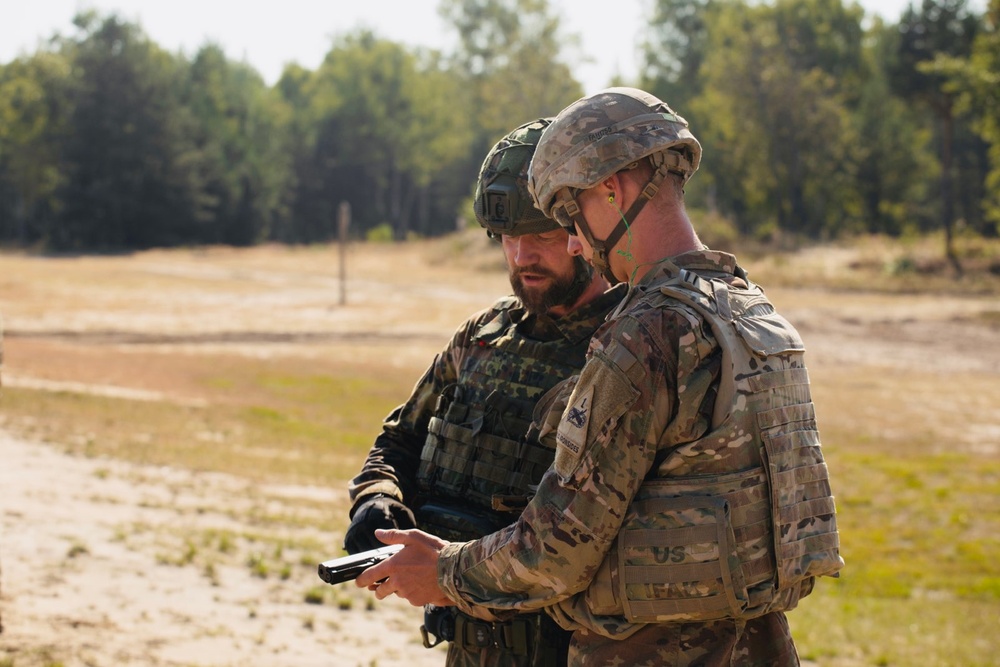 Iron Soldiers Compete for the Coveted German Schützenschnur Badge